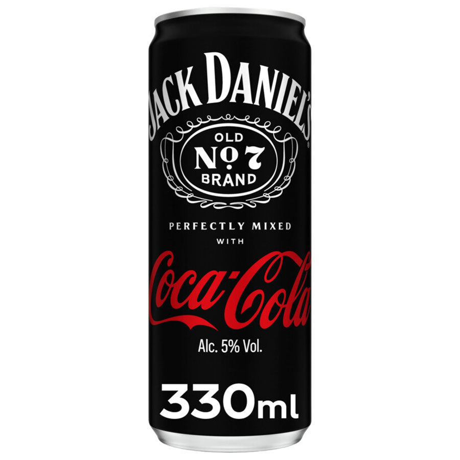 Jack Daniels & Coca Cola Mixcan