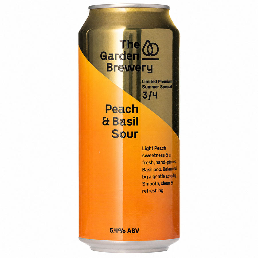 Peach & Basil Sour