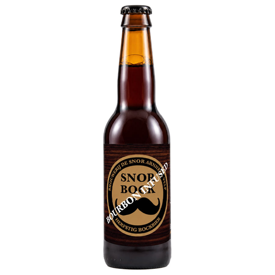 De Snor Snor Bock Bourbon Infused — fles 33cl