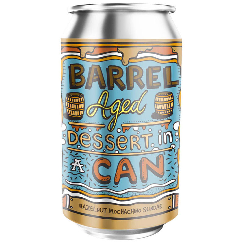 Barrel Aged Dessert in a Can - Hazelnut Mochachino Sundae