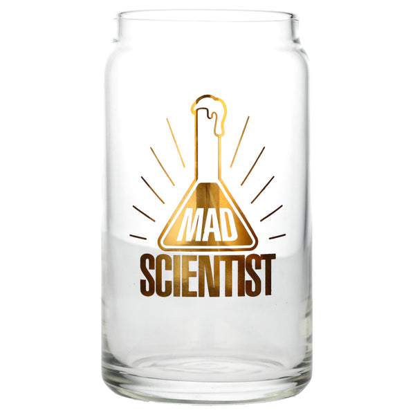 Mad Scientist Can Shaped Glass