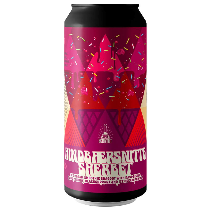 Hindbærsnitte Sherbet