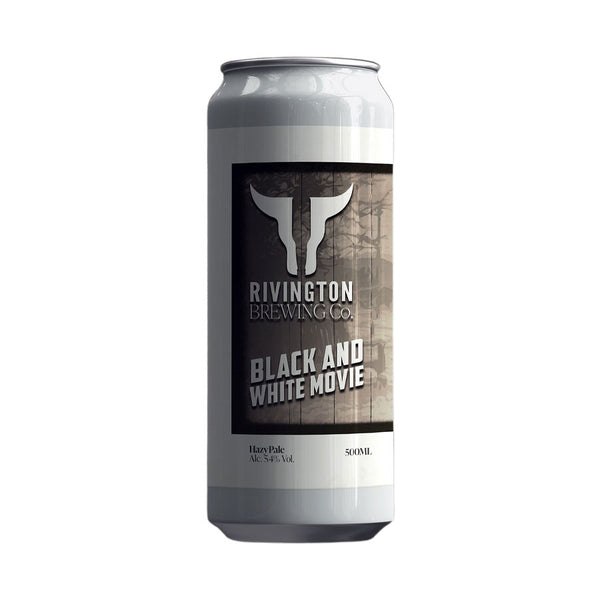 Rivington Brewing Co. Black and White Movie - Elings