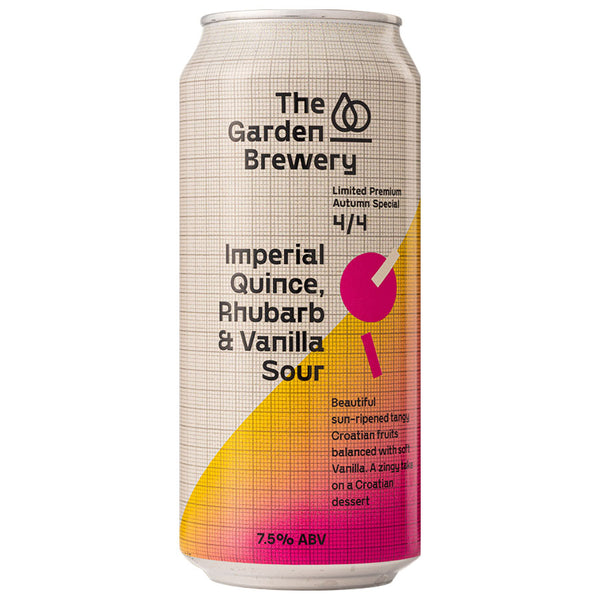 Imperial Croatian Quince, Rhubarb & Vanilla Sour