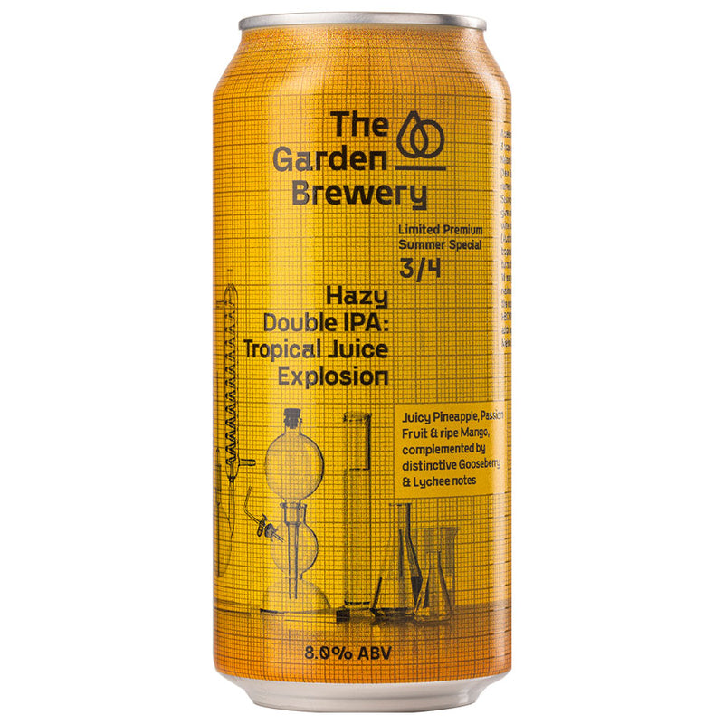 Hazy Double IPA: Tropical Juice Explosion