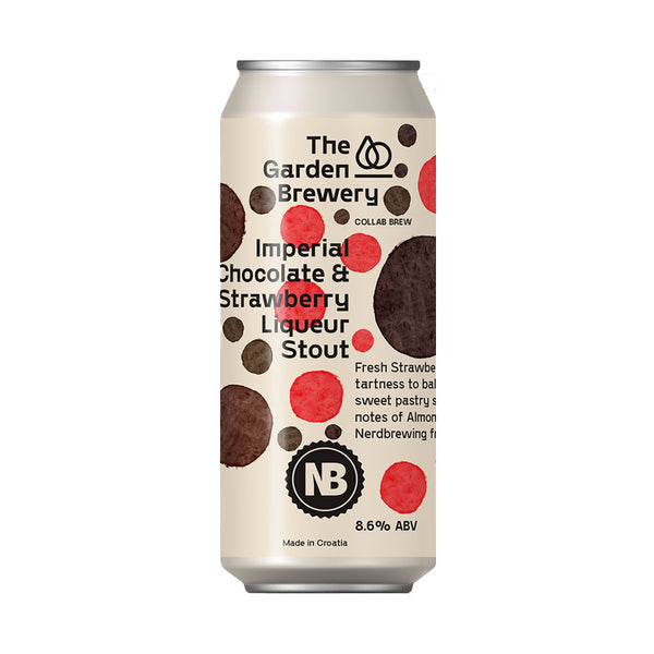 The Garden Brewery Nerdbrewing Collab: Imperial Chocolate & Strawberry Liqueur Stout - Elings