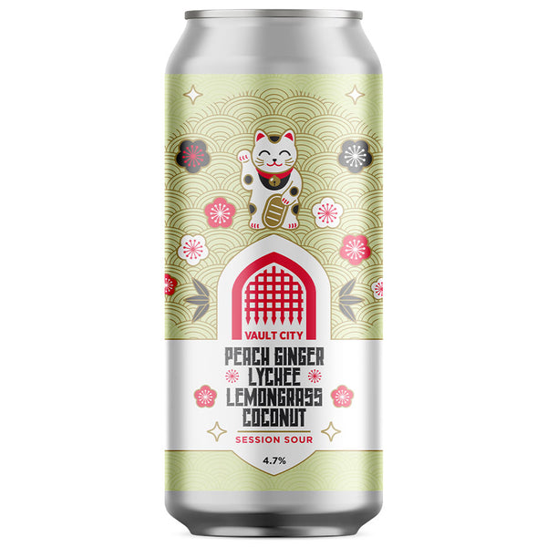 Peach & Ginger Lychee Lemongrass Coconut Session Sour
