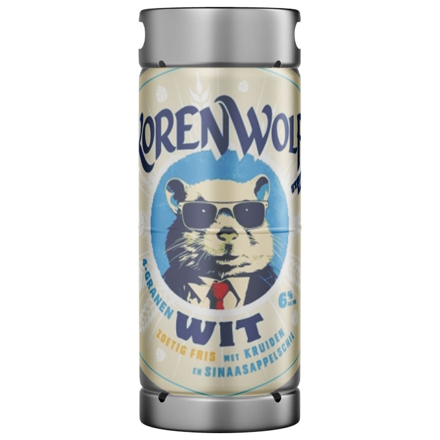 Korenwolf Wit